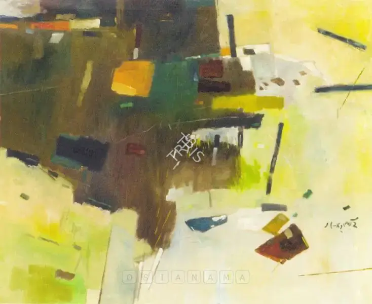 Ganesh Haloi (Artist), Untitled, 1989, Painting