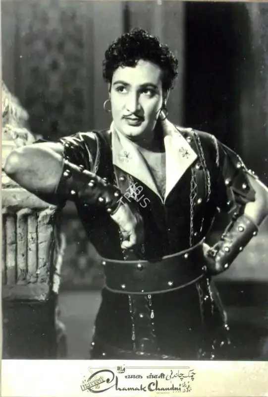 Trivedi (Producer), Chamak Chandni, 1957, Lobby Card