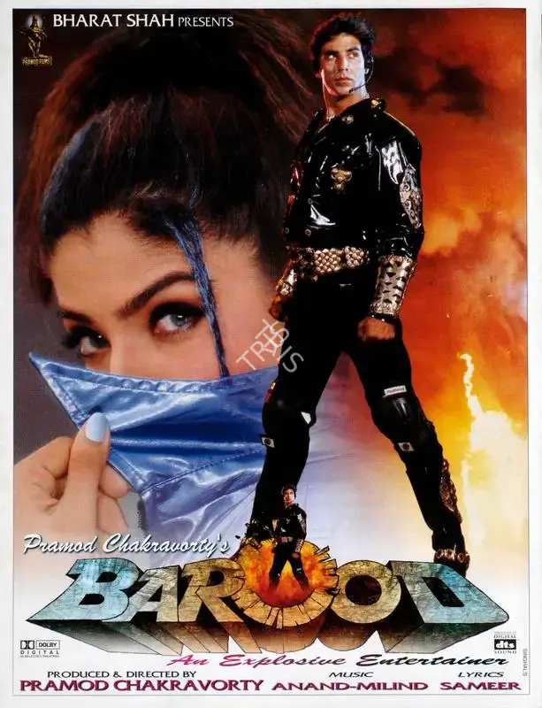 Pramod Chakravorty (Producer), Barood, 1998, Song-Synopsis Booklet
