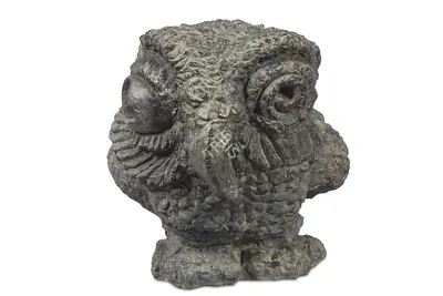 Phulchand Pyne (Artist), An Owl , Sculpture