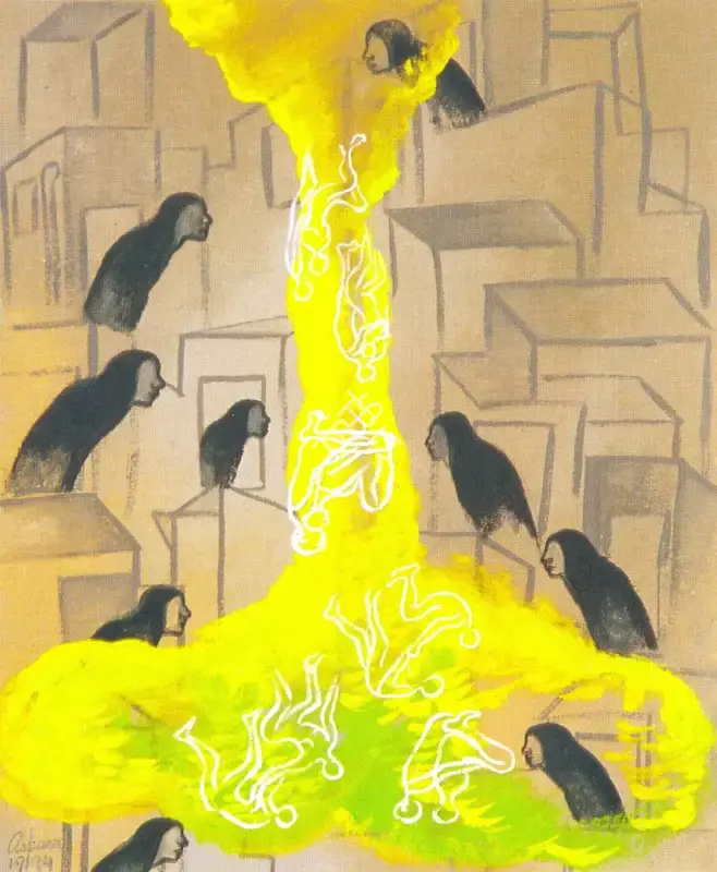 Arpana Caur (Artist), Tree of Desire, 1994, Painting