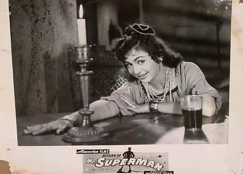 Manmohan Sabir (Producer), Return Of Mr Superman, 1960, Lobby Card