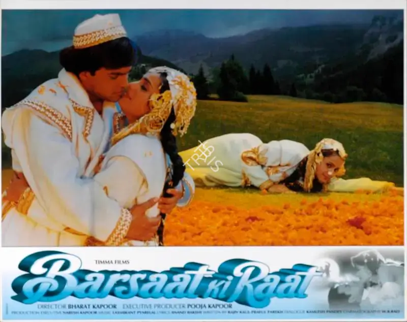 Pooja Kapoor (Producer), Barsaat Ki Raat, 1998, Lobby Card