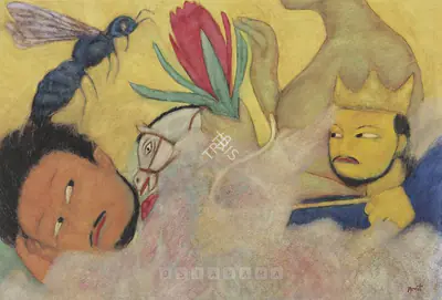 Ambalal, Amit (Artist). The Month Of Bhadrapad Or Many Lives, 2003 | Painting, Os.Del/24.11.06, 2006 · Osian's