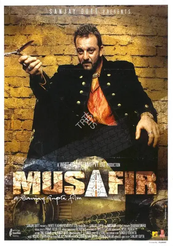 Sanjay Gupta (Producer), Musafir, 2004, Full Sheet Poster