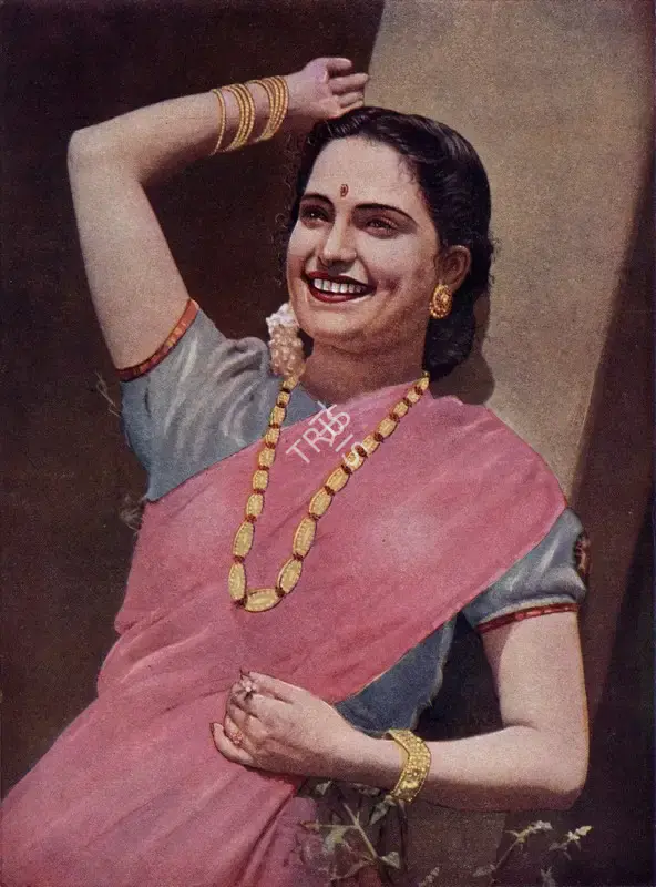 Unknown (Artist), Unknown (Artist), Chandra Prabha | Oleograph, January 1944, Oleograph