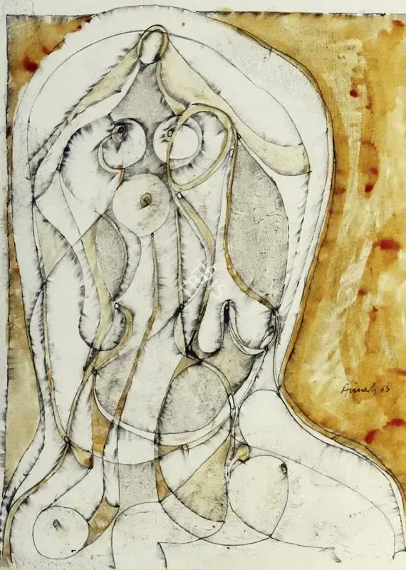 Avinash Chandra (Artist), Untitled, 1963, Painting