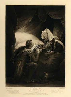 After Josiah Boydell (Artist), (Second part of) King Henry the Fourth, 1795, Aquatint