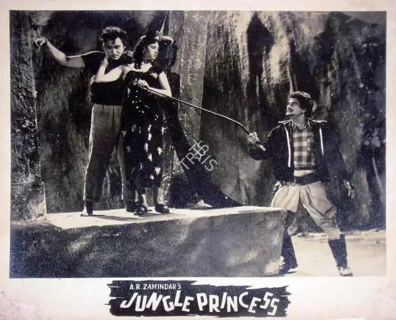 A.R. Zamindar (Director), Jungle Princess, 1958, Lobby Card