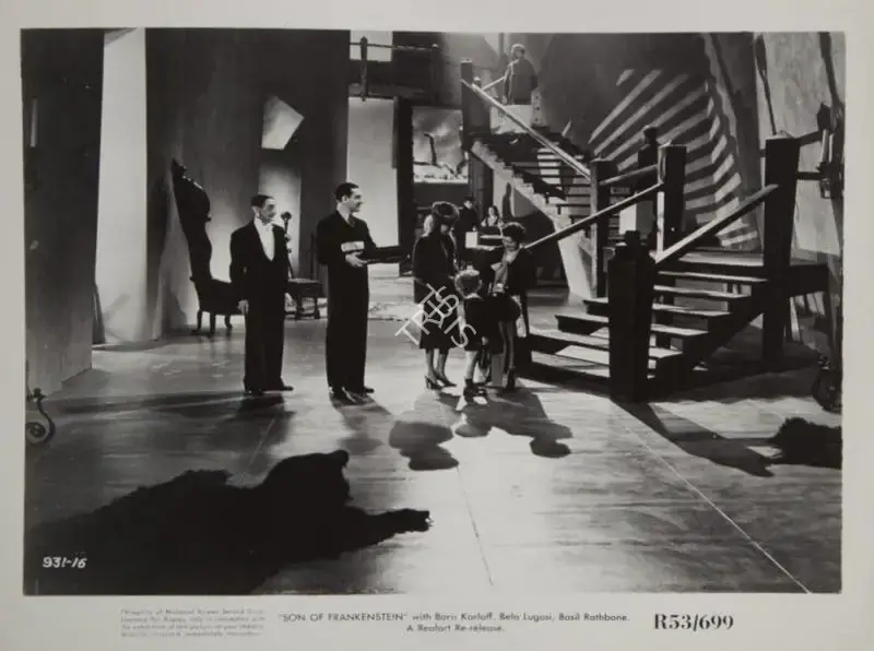 George Robinson (Cinematographer), Son of Frankenstein, 1939, Photographic Still