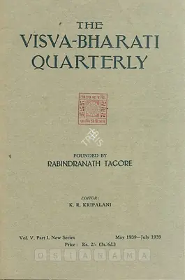 K.R. Kripalani (Editor), Visva-Bharati Quarterly, 1939, Journal