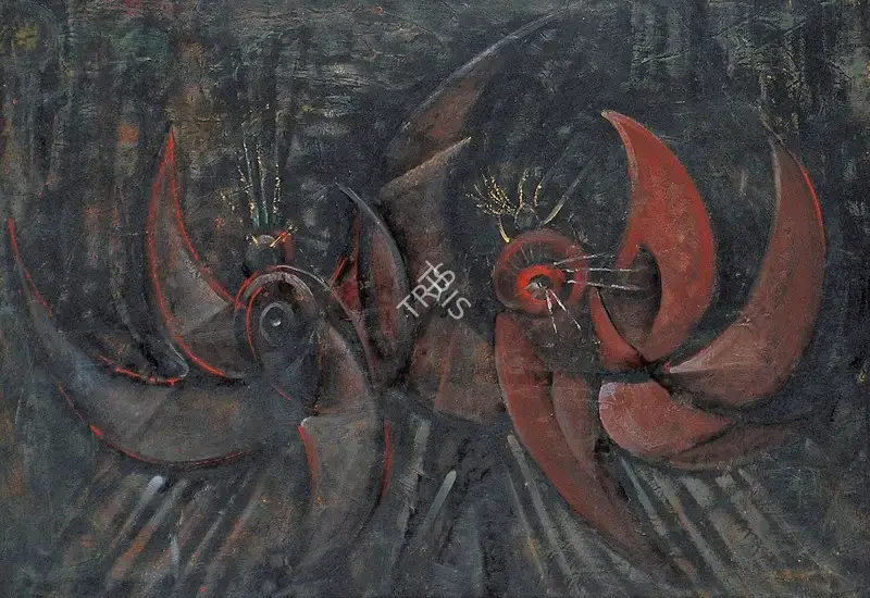 Devayani Krishna (Artist), Untitled, 1965, Painting