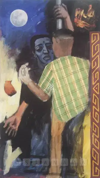 Patwardhan, Sudhir (Artist). Errant Son, 1998 | Painting, Sa.Onl/02.12.04, 1998