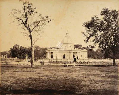 Samuel Bourne (Photographer), The Church, 1865, Antiquarian Photograph