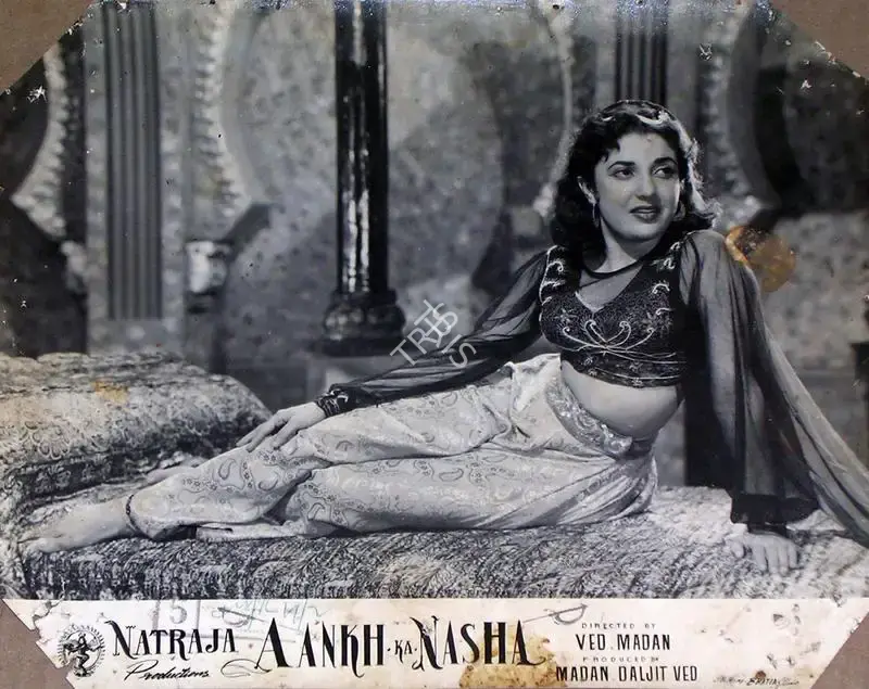 Daljeet (Producer), Aankh Ka Nasha, 1956, Lobby Card