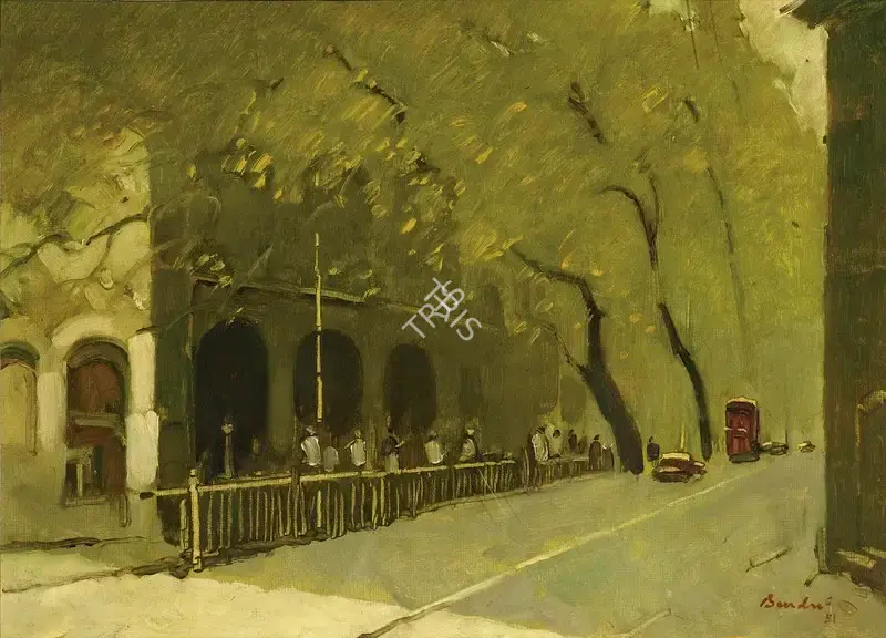 N.S. Bendre (Artist), Untitled, 1951, Painting