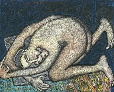 Chowdhury, Jogen (Artist). Woman, 1999 | Painting, Pu.Onl/12.03.26, 2026 · Pundole