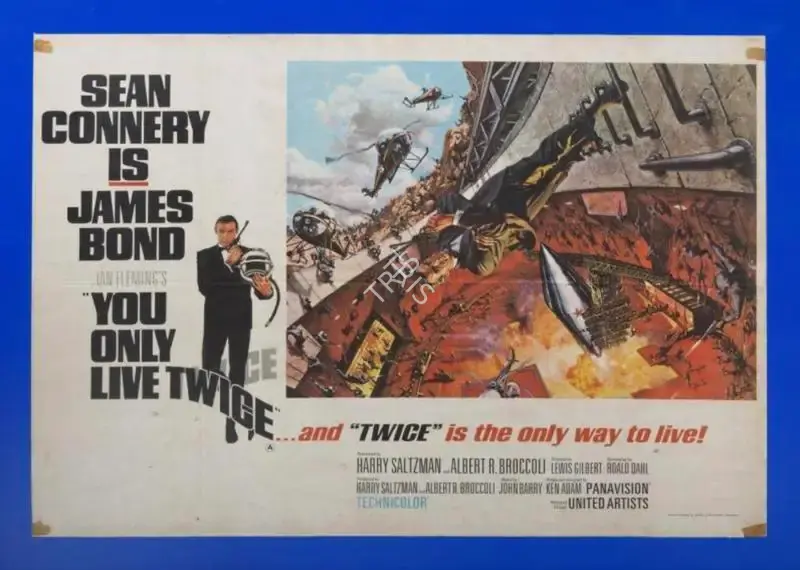 Lewis Gilbert (Director), You Only Live Twice, 1967, Lobby Card