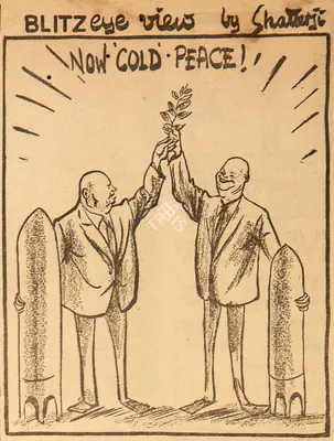 Basu Chatterjee (Cartoonist), Now Cold Peace !, 1959, Cartoons
