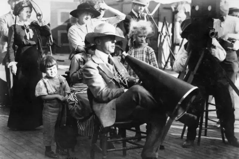 Unknown (Photographer), D.W. Griffith, Photographic Still
