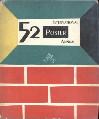 W.H. Allner (Editor), International Poster Annual '52, 1952, Edited Book