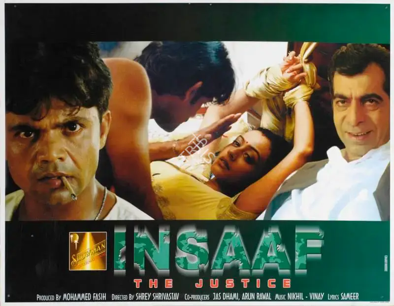 Mohammed Fasih (Producer), Insaaf, 2004, Lobby Card