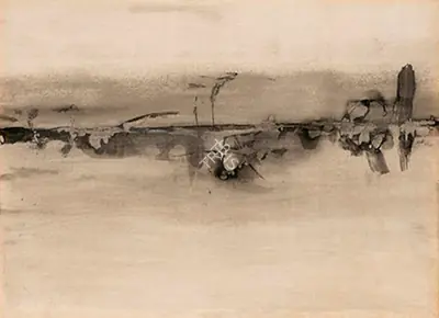 V.S. Gaitonde (Artist), Untitled, 1962, Painting