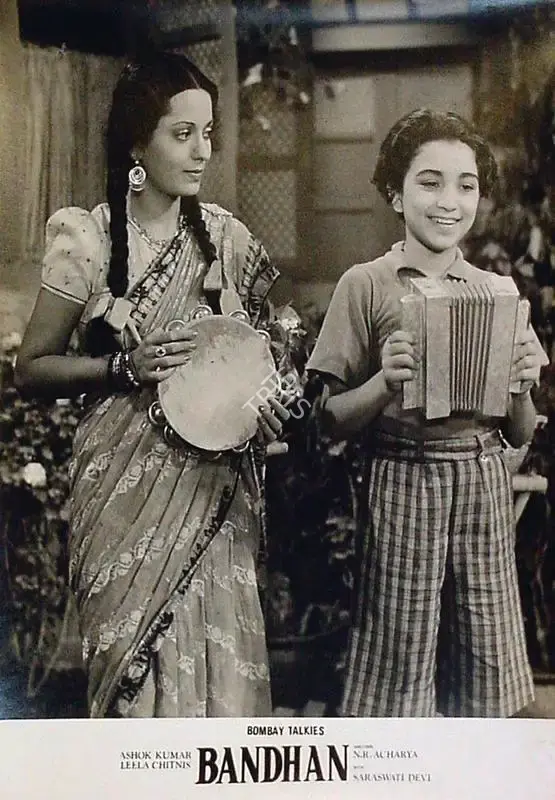 R.D. Pareenja (Cinematographer), Bandhan, 1940, Lobby Card