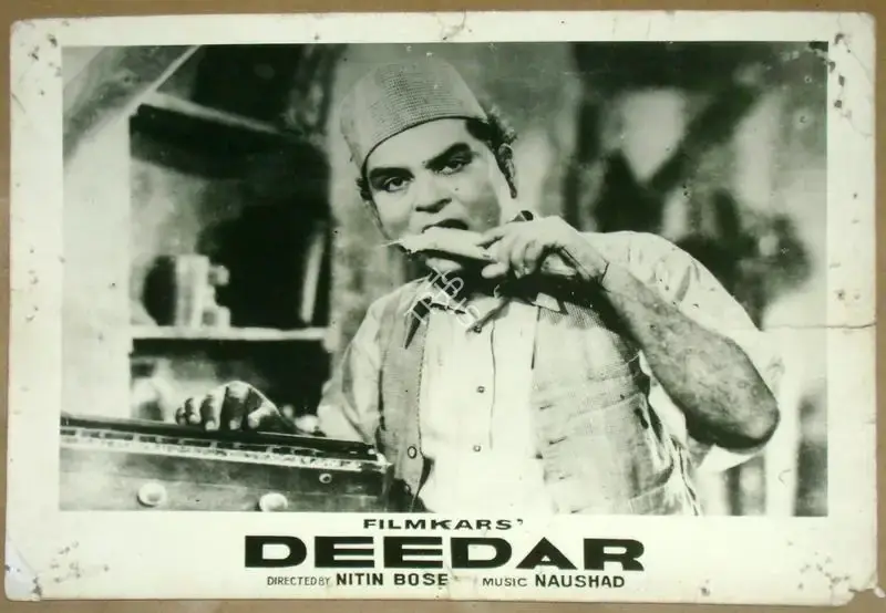 Nitin Bose (Cinematographer), Deedar, 1951, Lobby Card