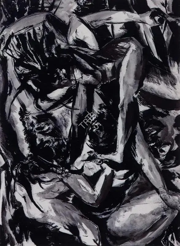 Ajay Desai (Artist), Durga, 1976, Painting