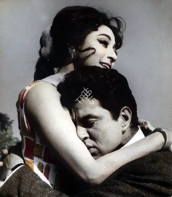 Rajendra Bhatia (Producer), Neela Akash, 1965, Photographic Still