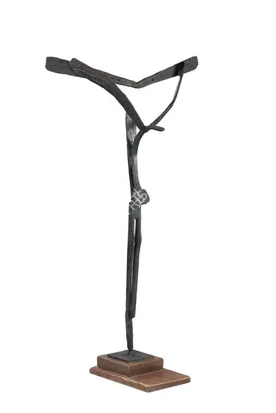 Davierwalla, A.M. (Artist). Crucifix, 1962 | Sculpture, AG.Mum/28.03.19, 2019 · Asta Guru