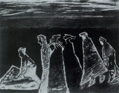 Rabindranath Tagore (Artist), Untitled, Painting