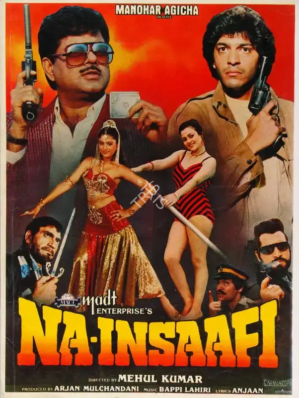 Arjan Mulchandani (Producer), Na Insaafi, 1989, Song-Synopsis Booklet