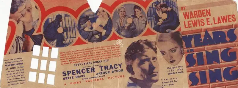 Michael Curtiz (Director), 20,000 Years in Sing Sing, 1932, Handbill