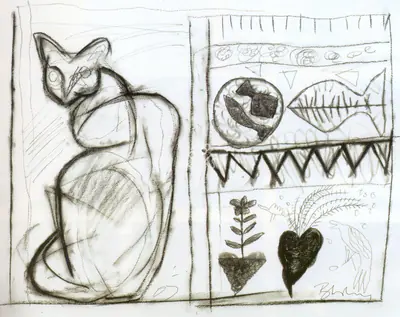 R.B. Bhaskaran (Artist), Untitled, 2007, Painting