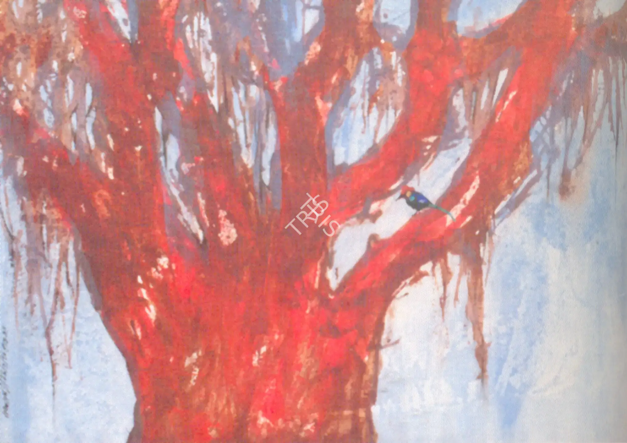 Gopal Ghose (Artist), Banyan Tree, 1956, Painting
