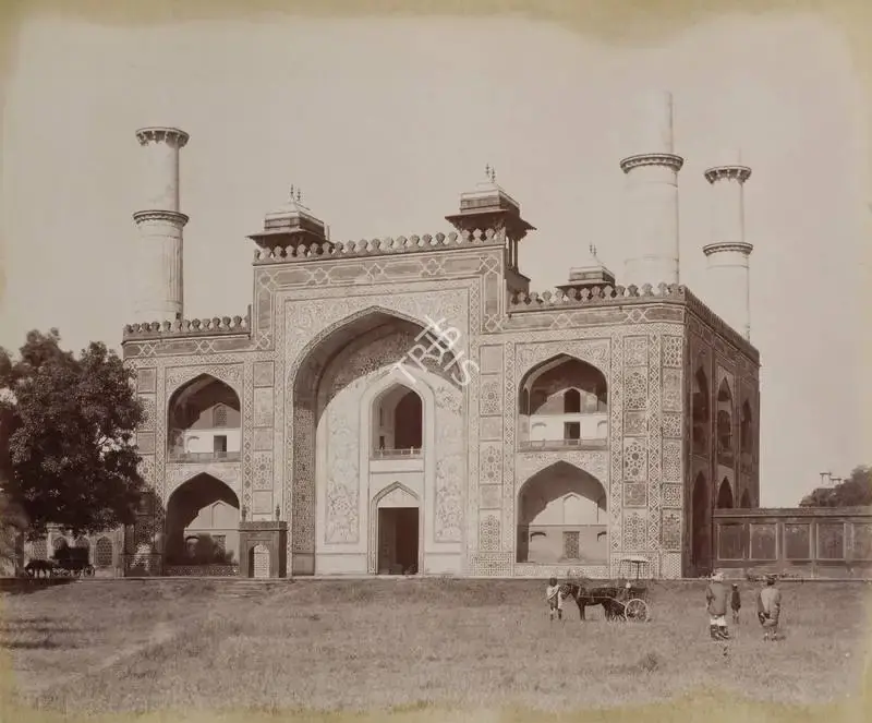 Unknown (Photographer), The Gateway. Secundra, 1901, Antiquarian Photograph