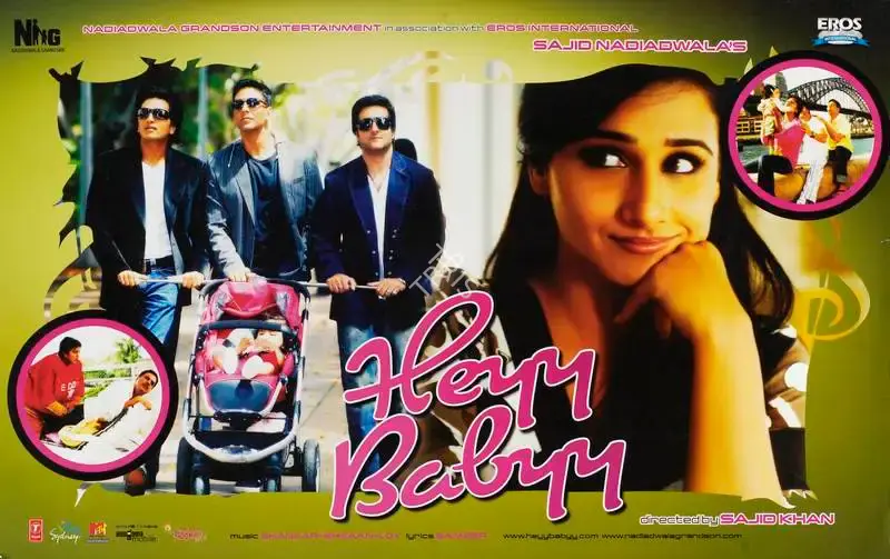 Himman Dhamija (Cinematographer), Heyy Babyy, 2007, Lobby Card
