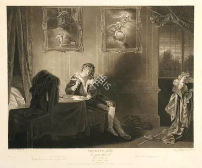 After Robert Smirke (Artist), As You Like It, 1801, Aquatint