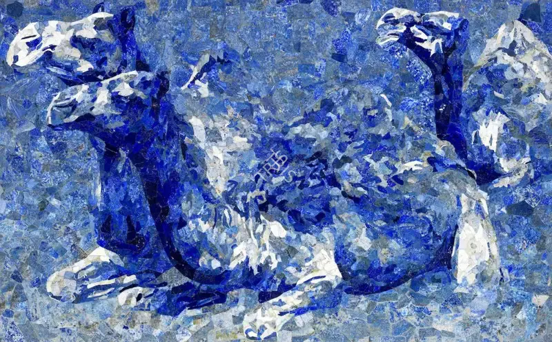 Ismail Gulgee (Artist), Untitled (Camels), Graphic Art