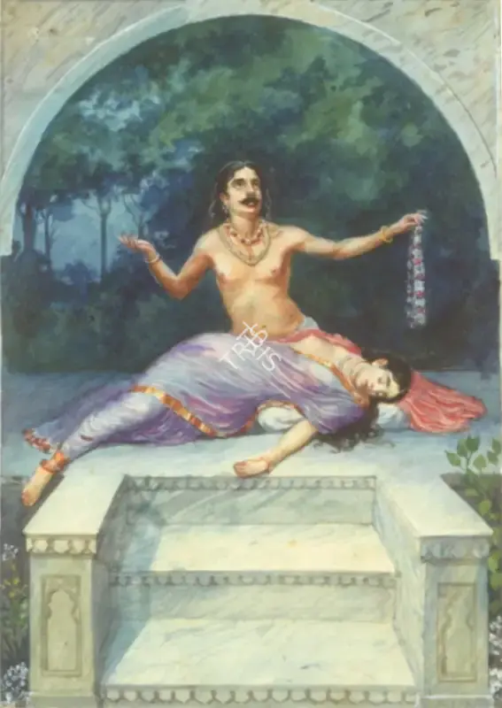 M.V. Dhurandhar (Artist), Aja Vilap, Painting
