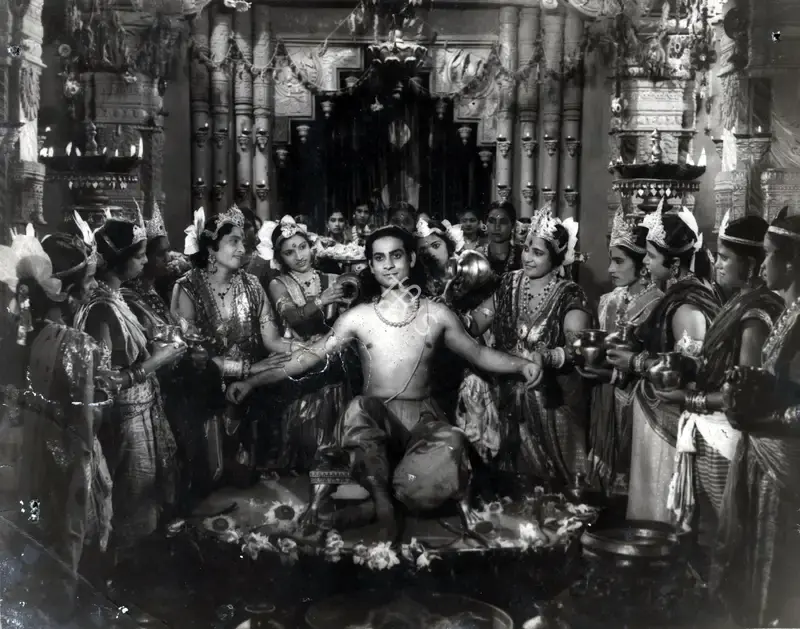 Vijay Bhatt (Director), Bharat Milap, 1942, Photographic Still
