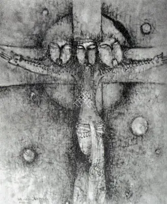 S.P. Jayakar (Artist), 1 and 3, Painting