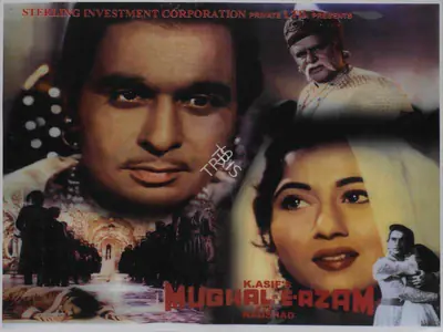 R.D. Mathur (Cinematographer), Mughal E Azam, 1960, Lobby Card