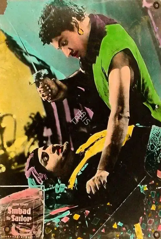 Nanabhai Bhatt (Director), Sinbad Jahaaji, 1952, Lobby Card