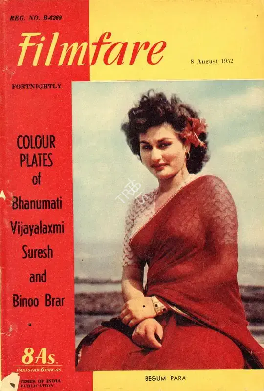 Frank Moraes (Editor), Filmfare, 1952, Magazine