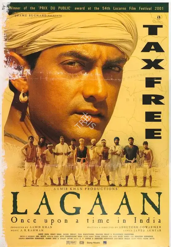 Aamir Khan (Producer), Lagaan, 2001, Full Sheet Poster