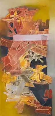 Shanti Dave (Artist), No. 15, 1951, Painting