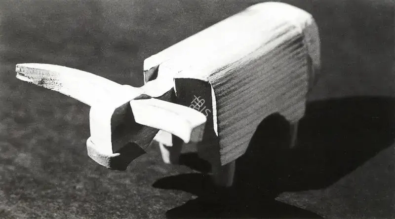 K.G. Subramanyan (Artist), Wooden Toys, Sculpture